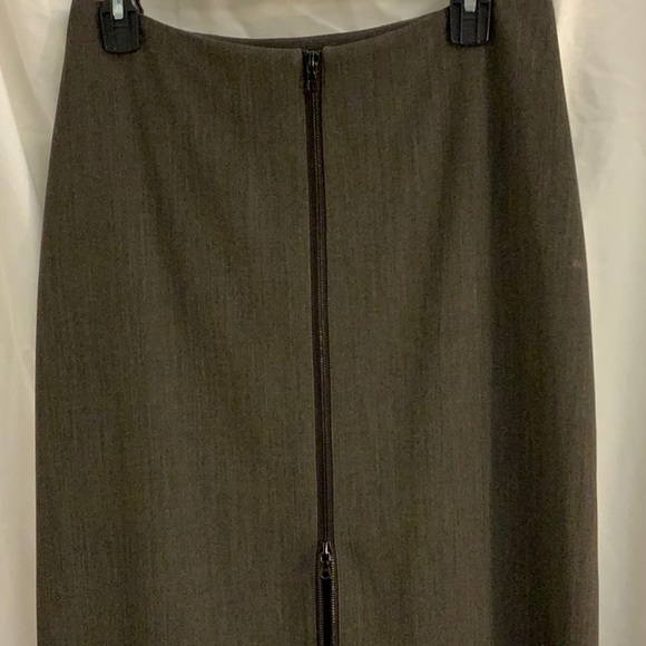 Jenne Maag Midi Front Zip Pencil Skirt - Picture 2 of 7